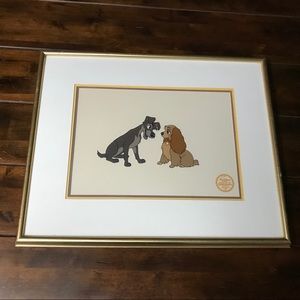 LADY & THE TRAMP Disney Limited Edition Serigraph